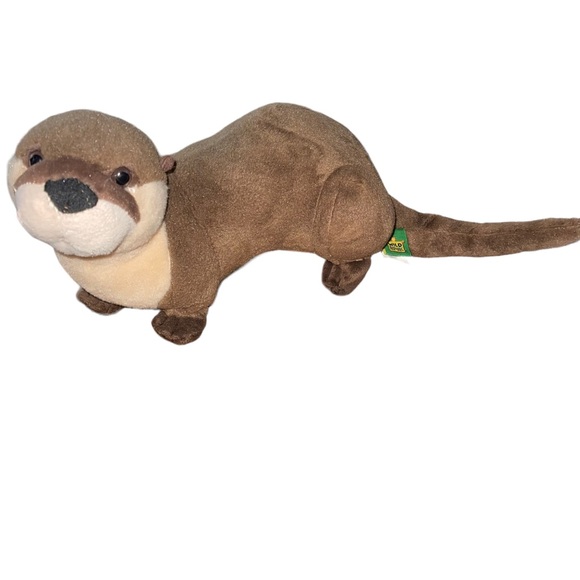 Wild Republic 15" Sea River Otter Plush Zoo Stuffed Animal Kids Toy Pet Creature - Picture 3 of 6